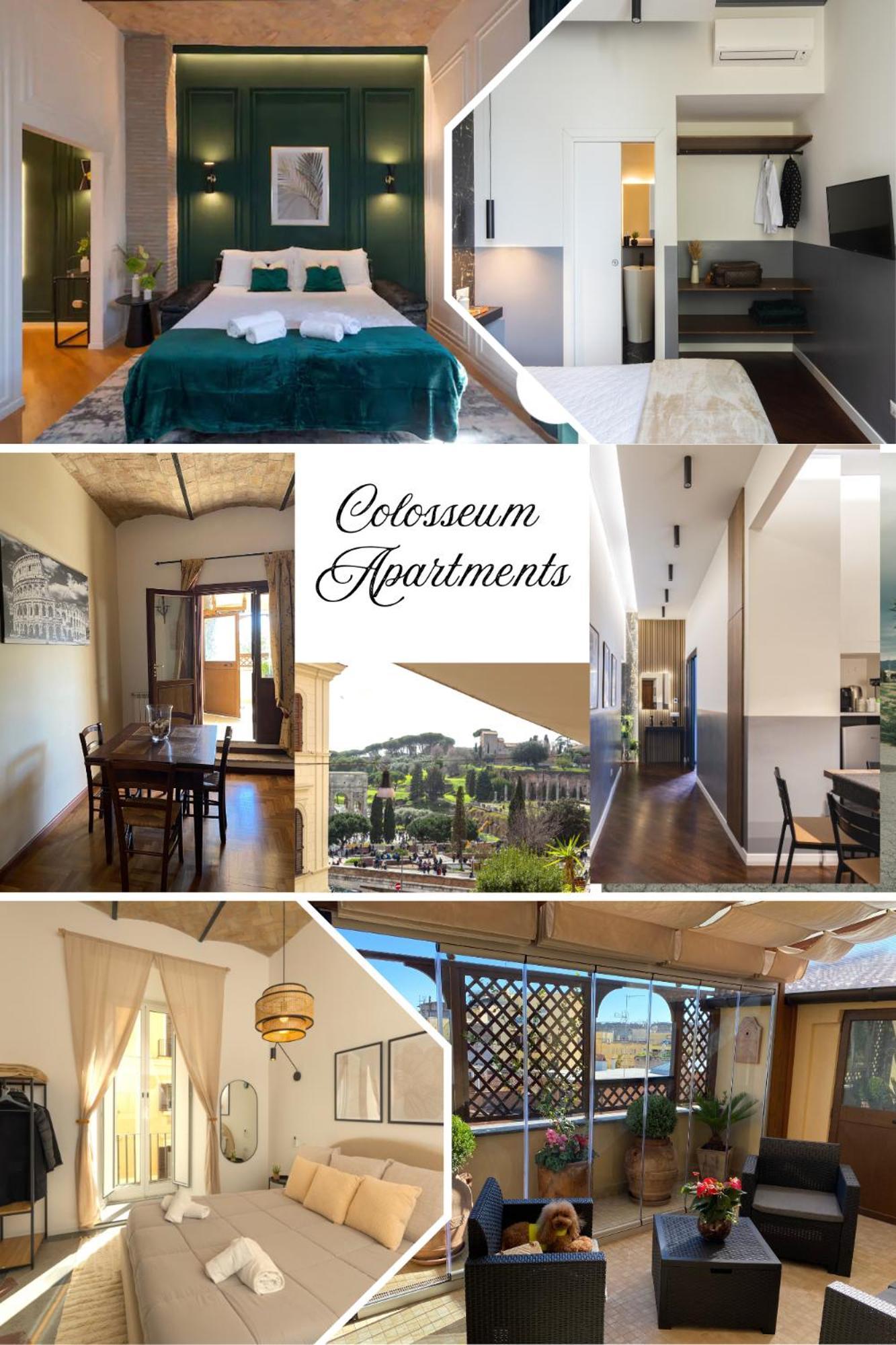 Colosseo Flats And Penthouse Рим Екстериор снимка